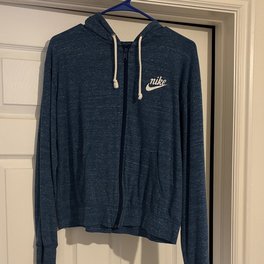 Nike Heathered Navy Hoodie